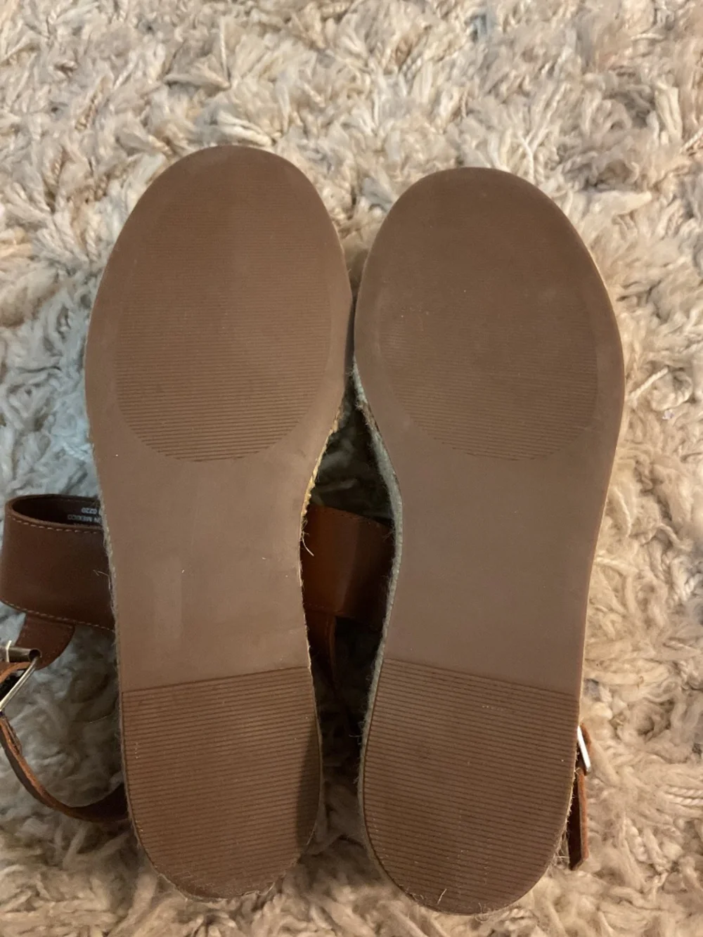 NWOT Steve Madden Tan/Brown platform espadrille wedges